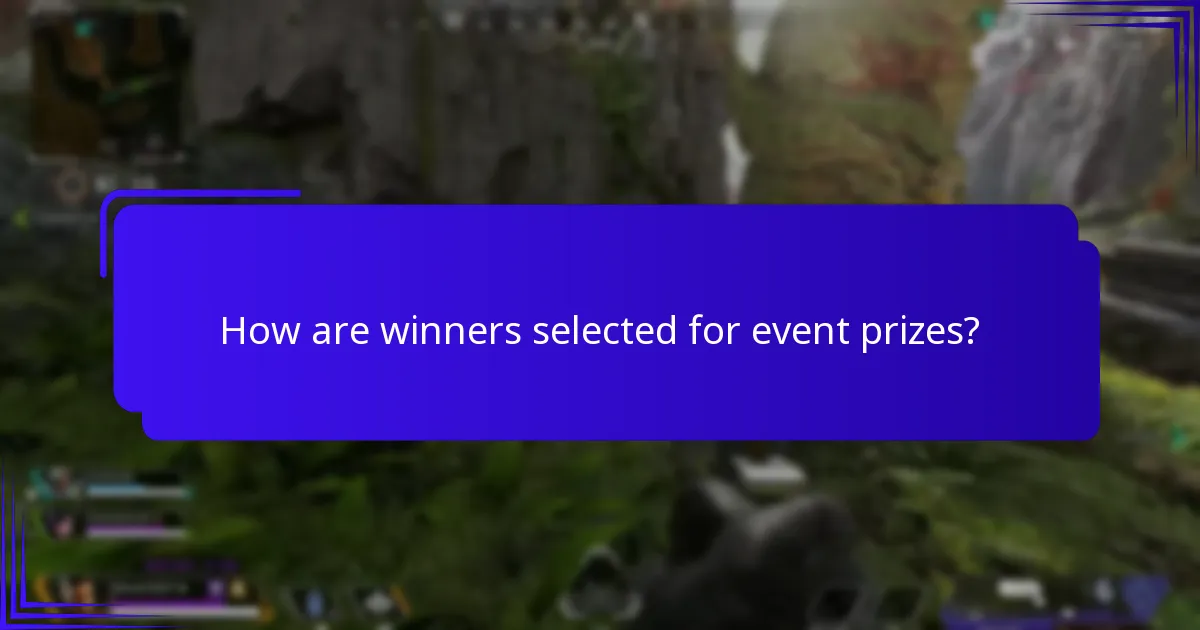 How do I enter an event for prizes?