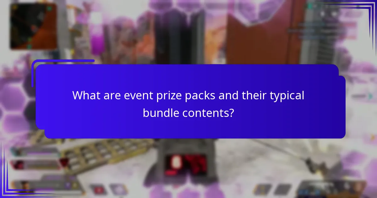 What is the community feedback on event prize packs?