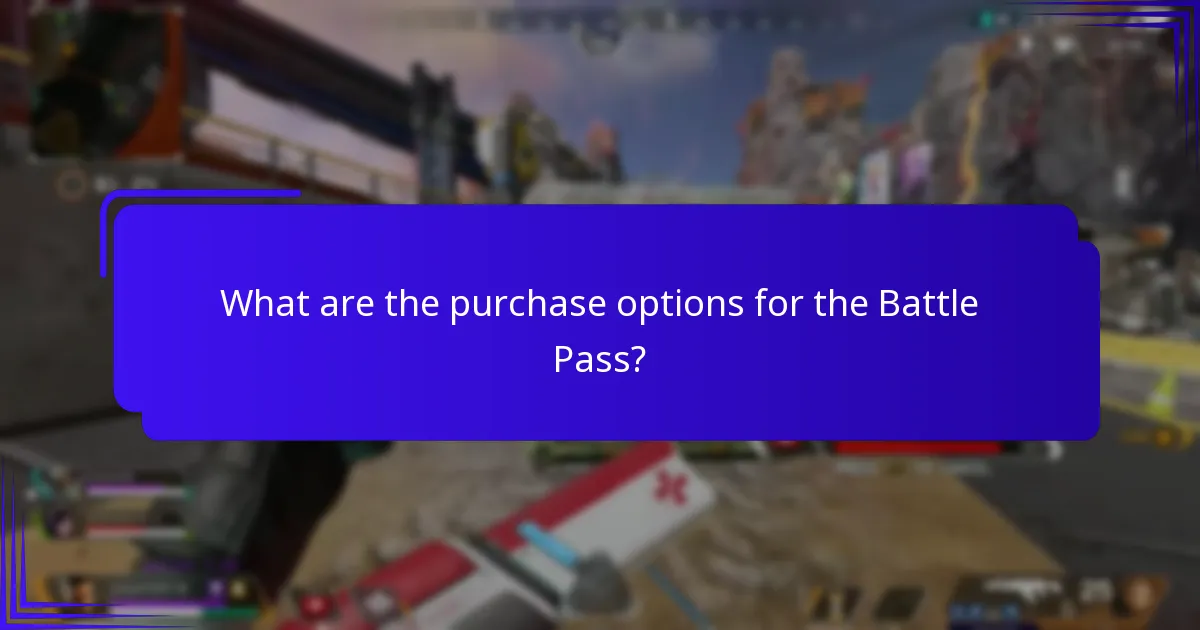 What are the purchase options for the Battle Pass?