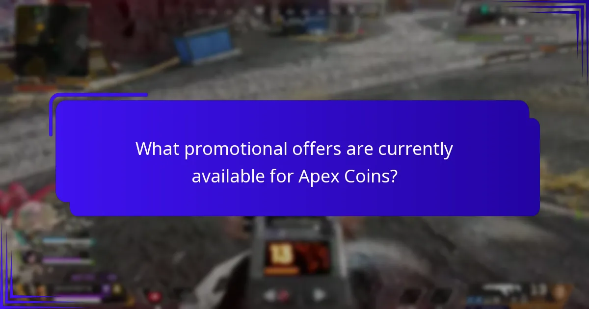 How to compare promotional offers for Apex Coins?