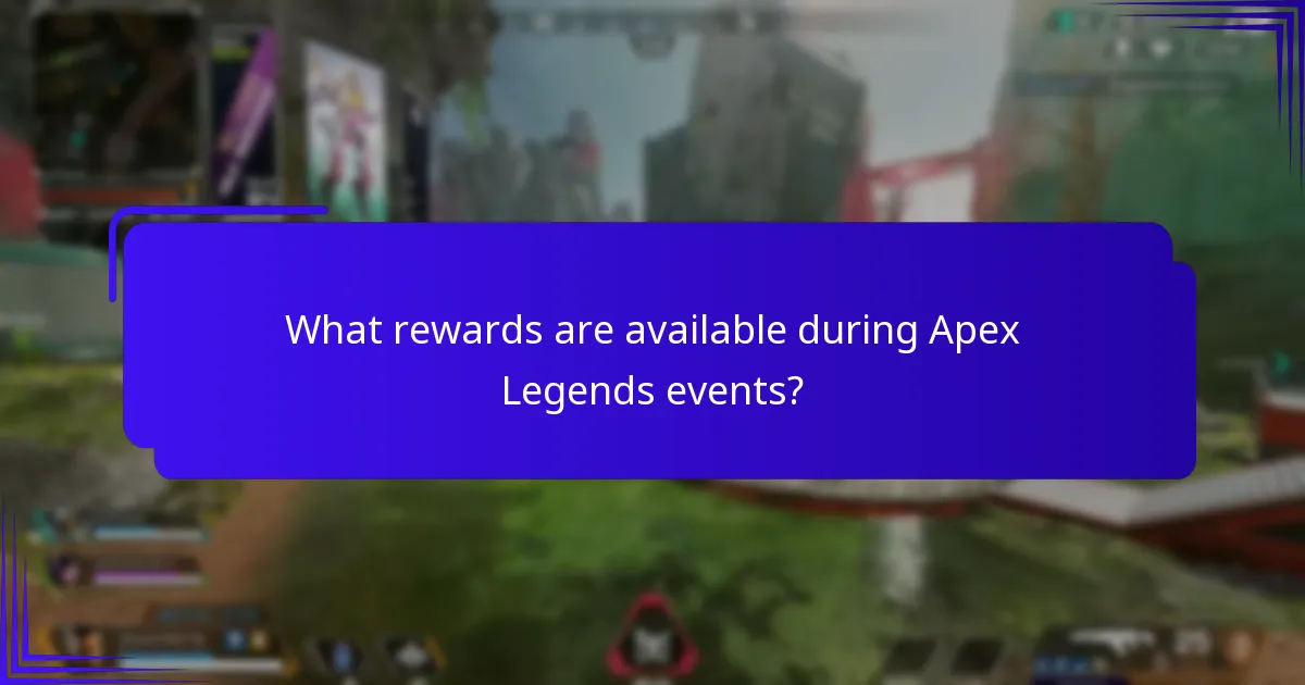 How can players enter Apex Legends events and claim rewards?