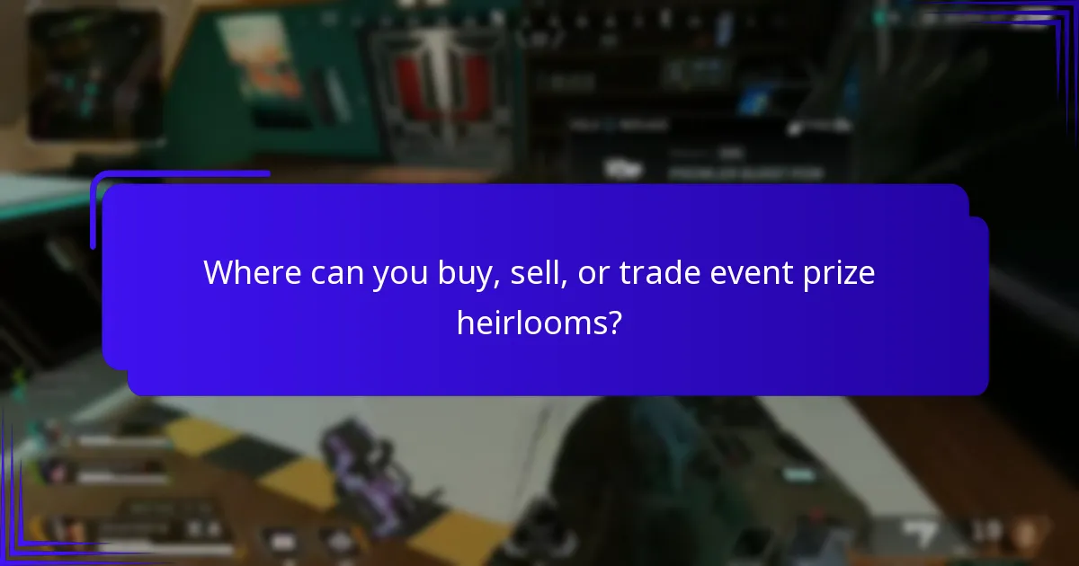 What are the best practices for participating in events offering heirlooms?